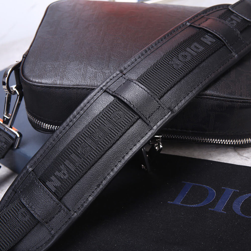 Dior Safari Messenger Bag Men's Black Calfskin 1ESPO206VPI – Sa Vogue